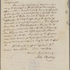 Letter from John Beckley