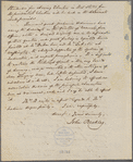 Letter from John Beckley