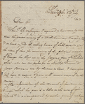 Letter from Carlos Martinez de Yrujo