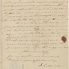 Letter from John Madison