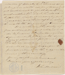 Letter from John Madison