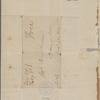 Letter from John Madison