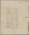 Letter from John Madison