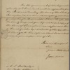 Letter to A.J. Dallas