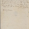 Letter from James G. Jackson