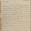 Letter from John Madison