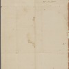 Letter from John Madison