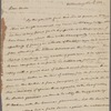 Letter from Alfred Madison