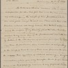 Letter from Alfred Madison