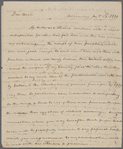 Letter from Alfred Madison