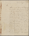 Letter from John Martin Baker