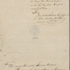 Letter from John Martin Baker