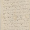 Letter from William Madison