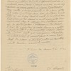 Letter from David Howell to Thomas Jefferson