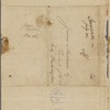Letter from John Morris
