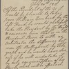 Letter from William Esenbeck