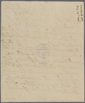 Letter from William Esenbeck