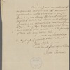 Letter from Aaron Fontaine