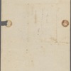 Letter from Daniel Lescallier