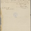 Letter from Richard Cutts