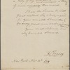 Letter from Donald Fraser