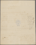 Letter from Richard Forrest