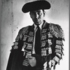 Walter Silver in a matador's costume. Grace Hartigan's Essex Street Studio.