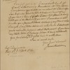 Letter from James Madison, Sr. to William Daignerfield