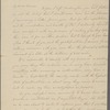 Letter from Edward Coles to Dolley Madison