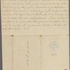 Letter from Edward Coles to Dolley Madison