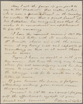 Letter from Edward Coles to Dolley Madison