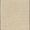 Letter from Edward Coles to Dolley Madison