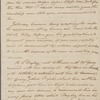 Letter from William Henry Latrobe to Dolley Madison