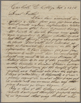 Letter from Robert Lewis Madison to William Madison