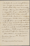 Letter from Ruth Barlow to Dolley Madison