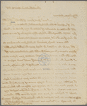 Letter from Ruth Barlow to Dolley Madison