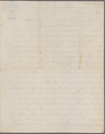 Letter from Edward Coles to Dolley Madison
