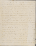 Letter from Edward Coles to Dolley Madison