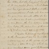 Letter from Edward Coles to Dolley Madison
