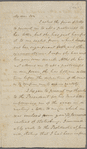 Letter from Edward Coles to Dolley Madison