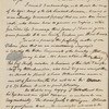 Letter from R.M. Patterson and John Vaughan to John Payne Todd