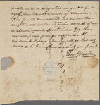 Letter from Francis Preston to Dolley Madison