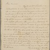 Letter from Francis Preston to Dolley Madison