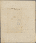 Letter from Francis Preston to Dolley Madison