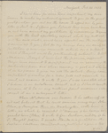 Letter from Edward Coles to Dolley Madison