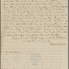Letter from Edward Coles to Dolley Madison