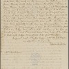 Letter from Edward Coles to Dolley Madison