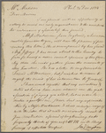 Letter from John Vaughan to Dolley Madison