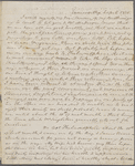 Letter from Edward Coles to Dolley Madison