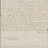 Letter from Edward Coles to Dolley Madison